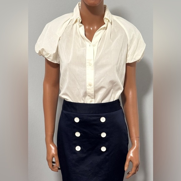 Dolce & Gabbana White Blouse Italian Size 40 RARE - Picture 1 of 12